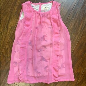 Hatley Pink Unicorn Dress